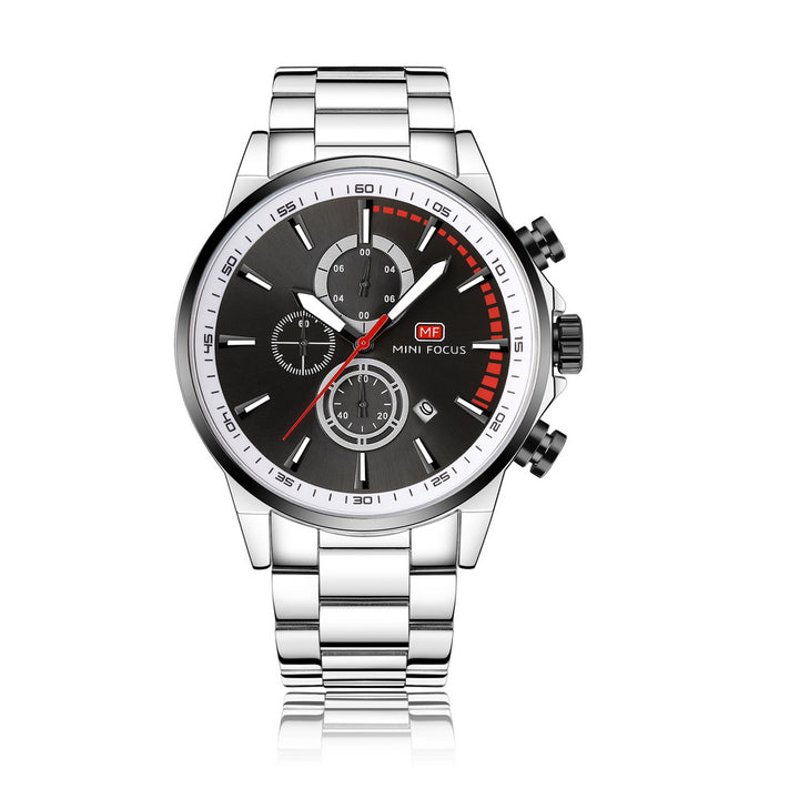 Sport Chronograph Steel Bracelet - MF0085G