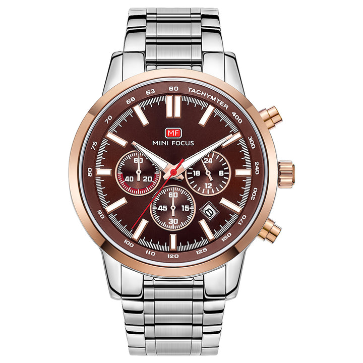 Tachymeter Chronograph Steel Bracelet - MF0133G