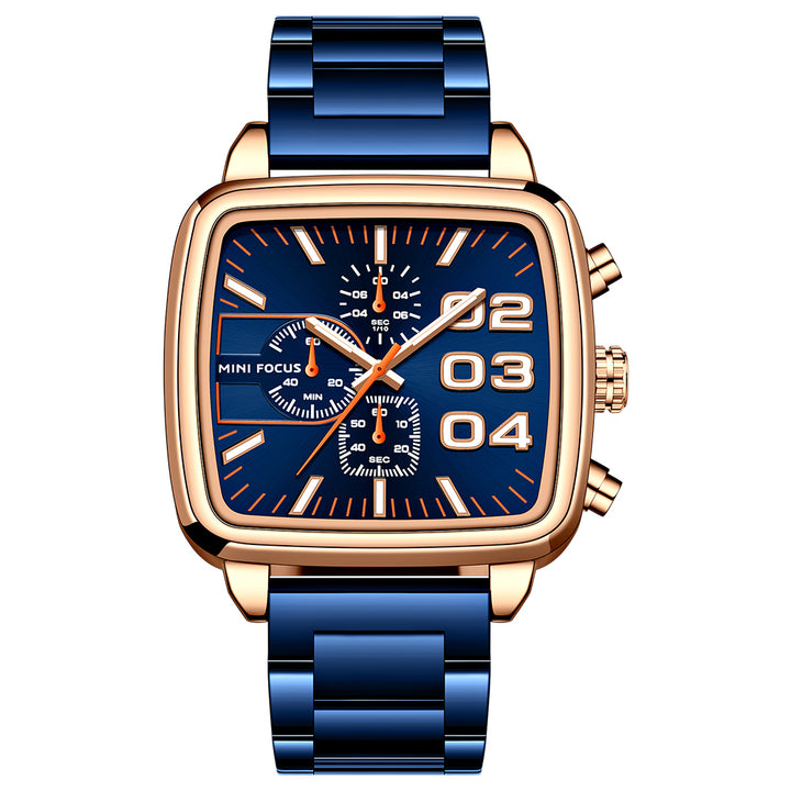 Square Chronograph Steel - MF0314G