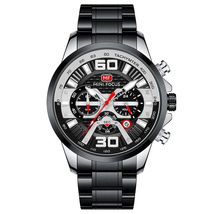 Sport Chronograph Steel Bracelet - MF0336G