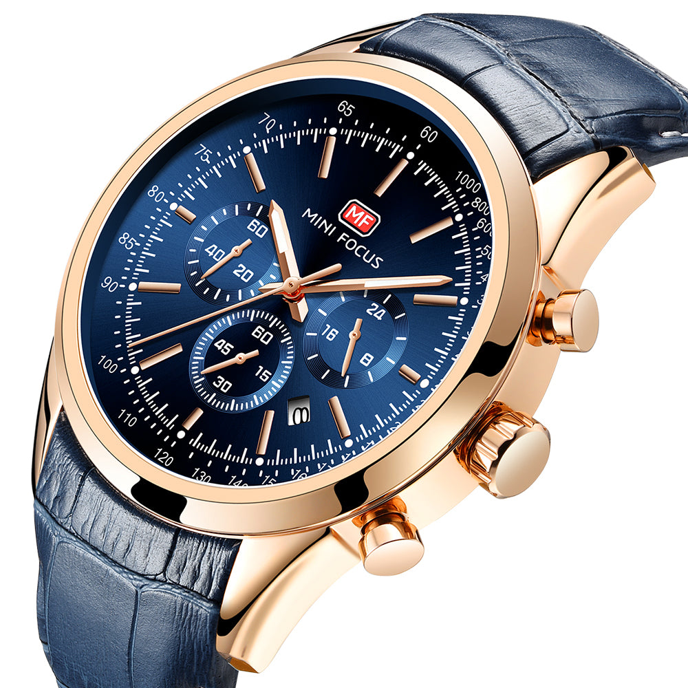 Rose Gold Blue