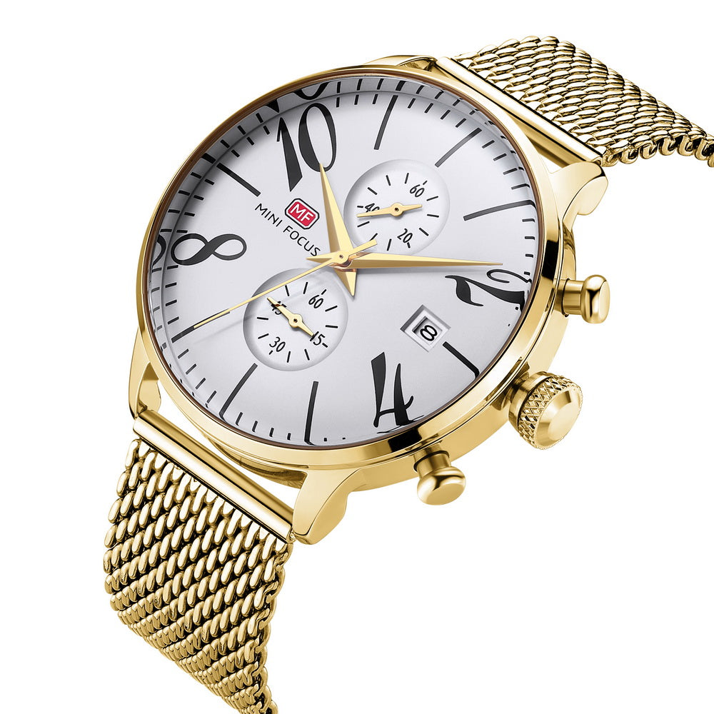 Gold White
