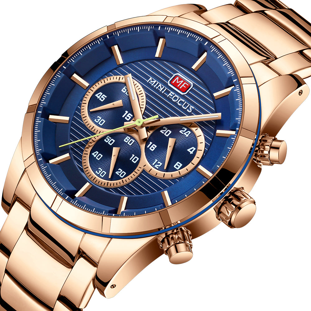 Rose Gold Blue