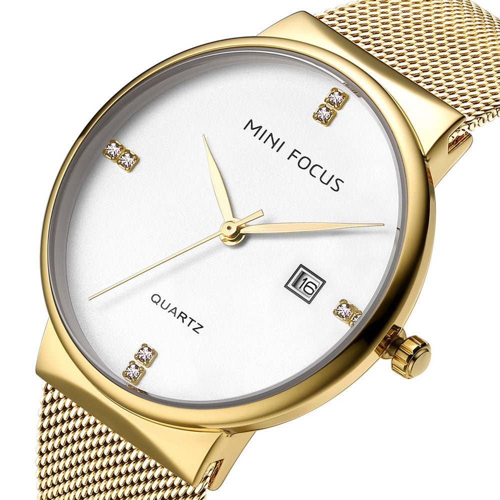 Gold White
