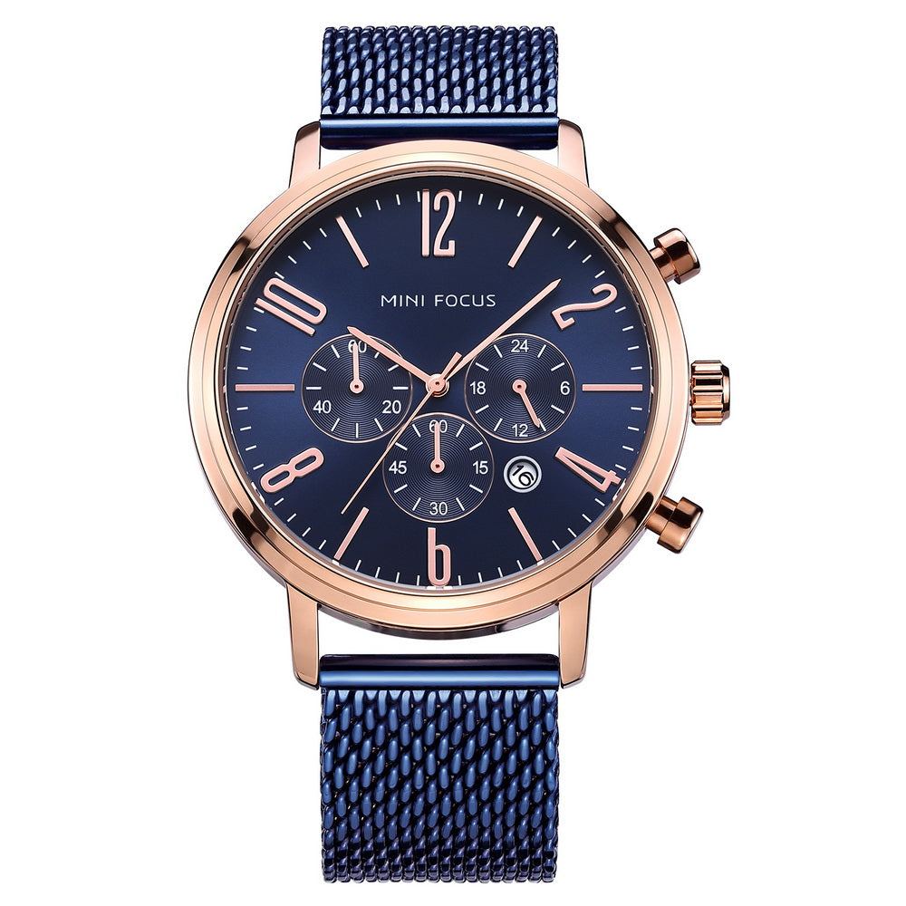 Rose Gold Blue