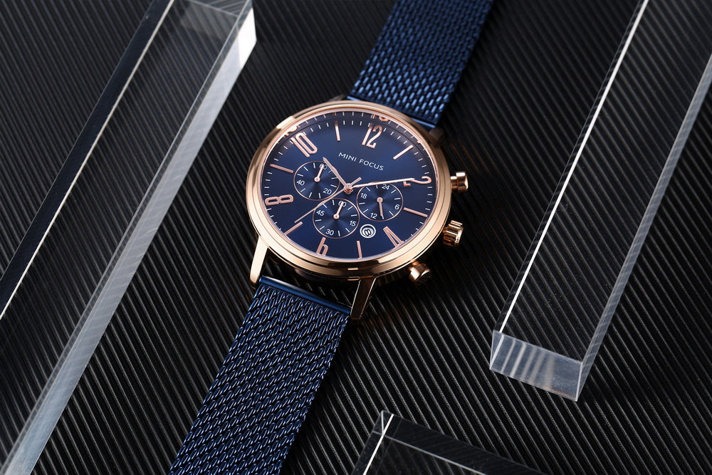 Rose Gold Blue