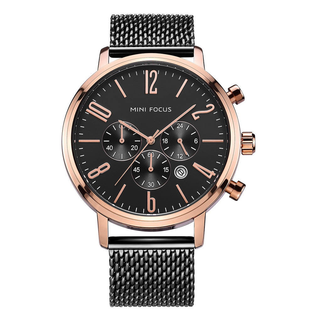 Rose Gold Black