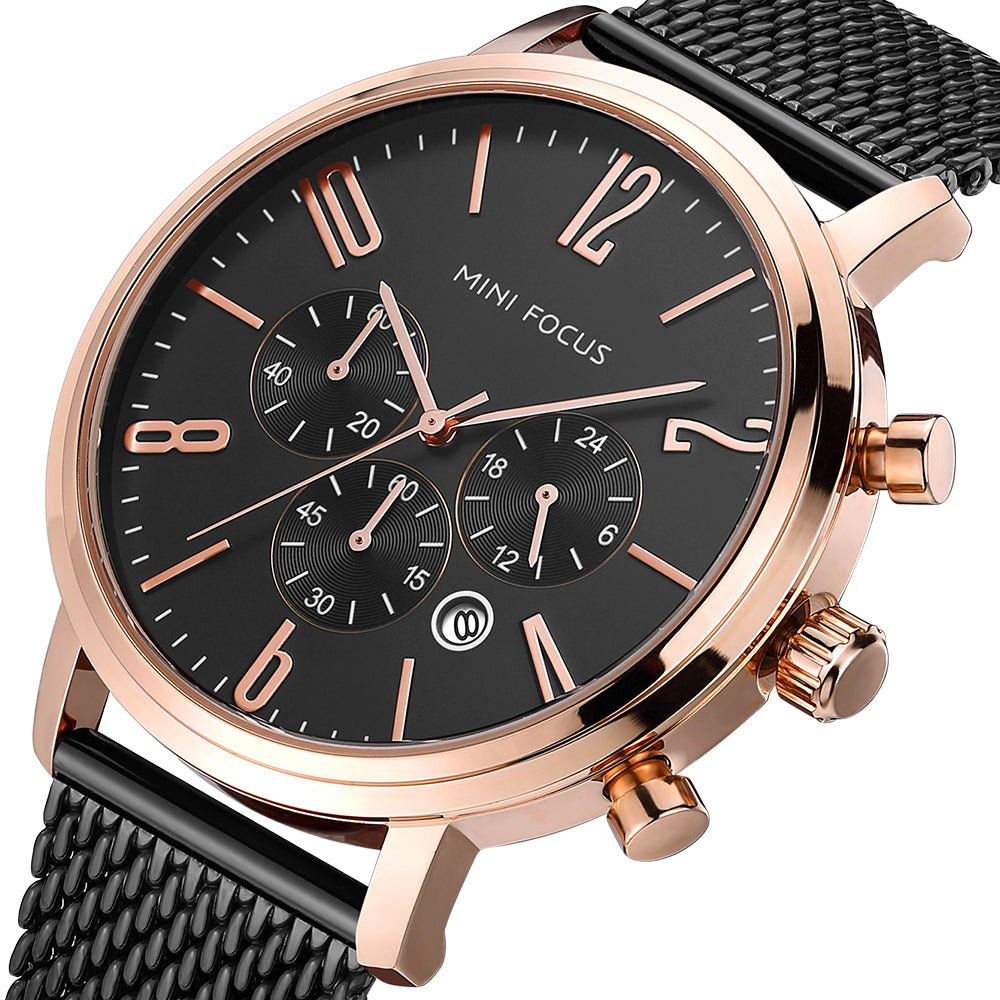 Rose Gold Black