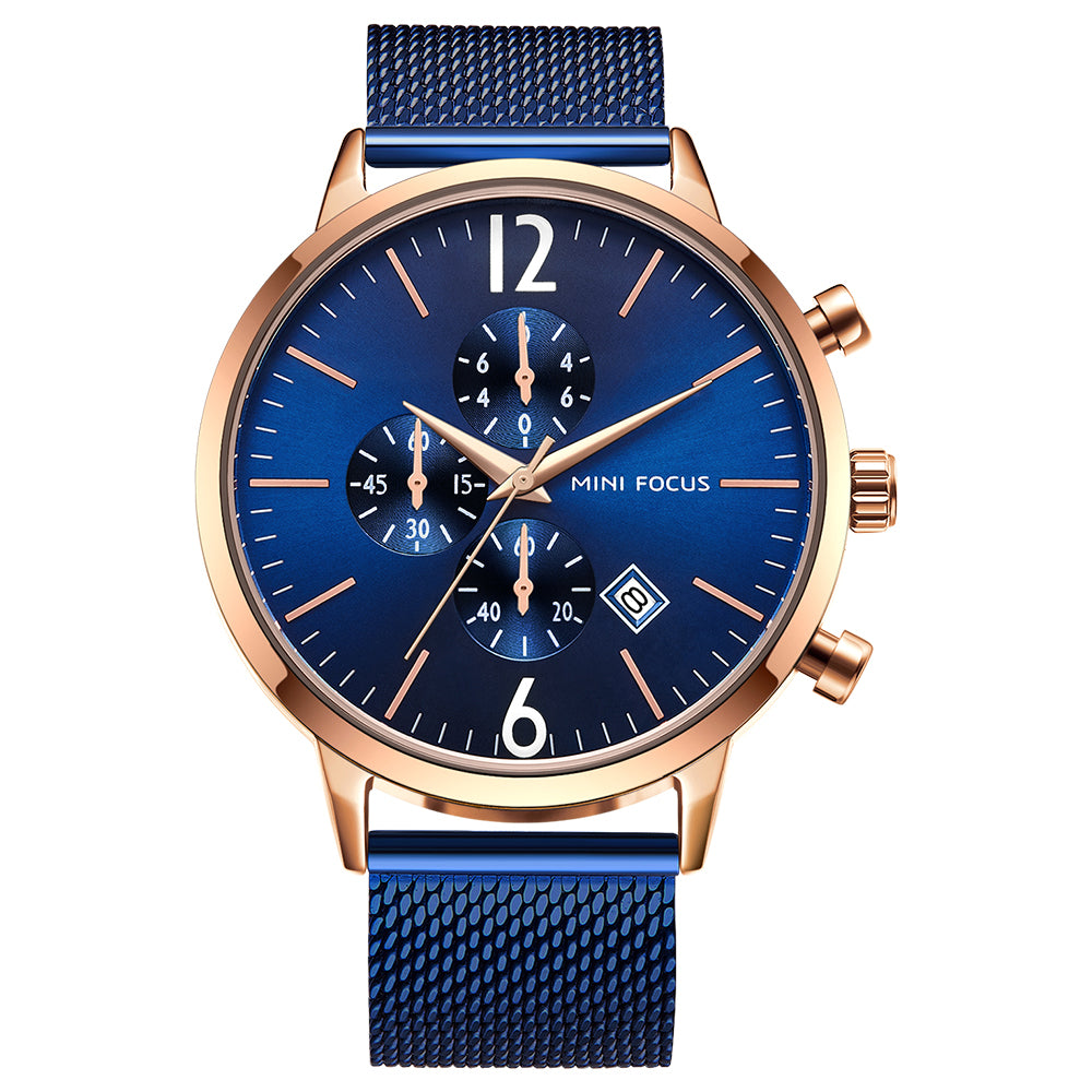 Rose Gold Blue