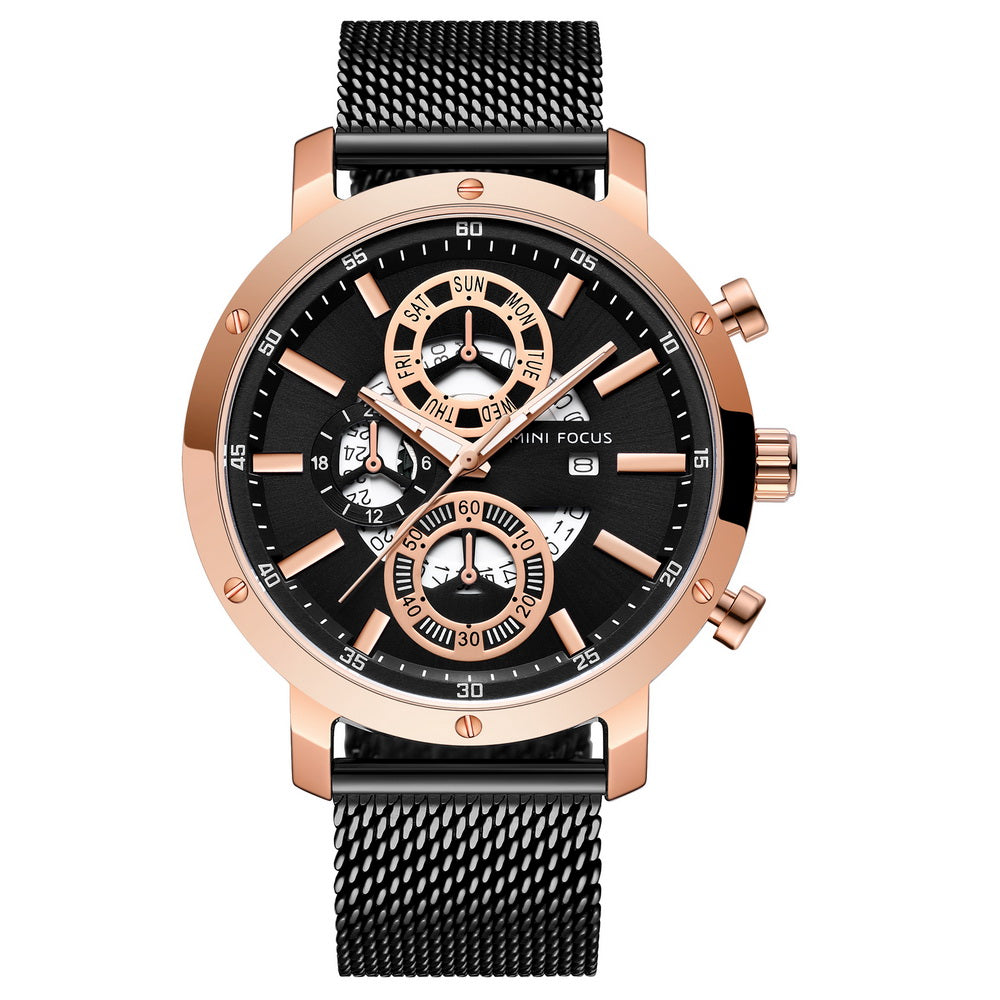 Rose Gold Black