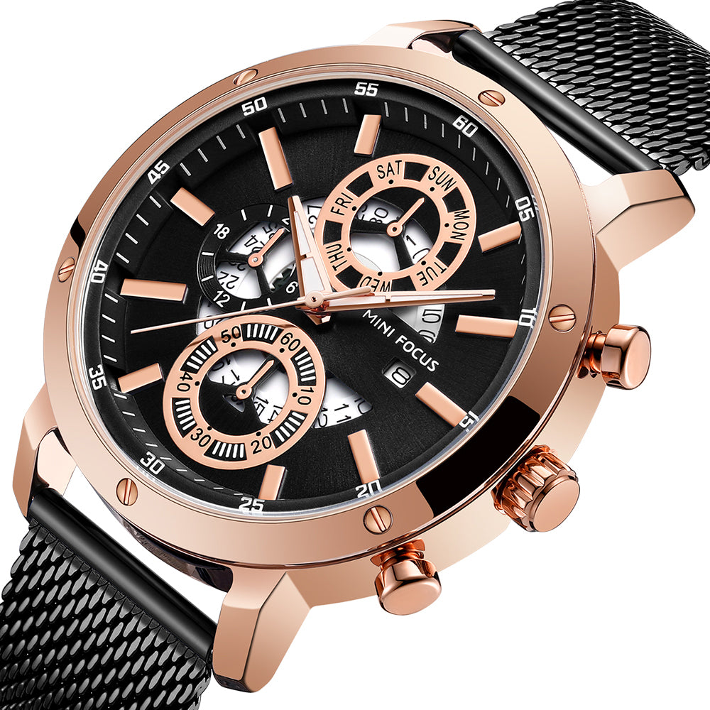 Rose Gold Black