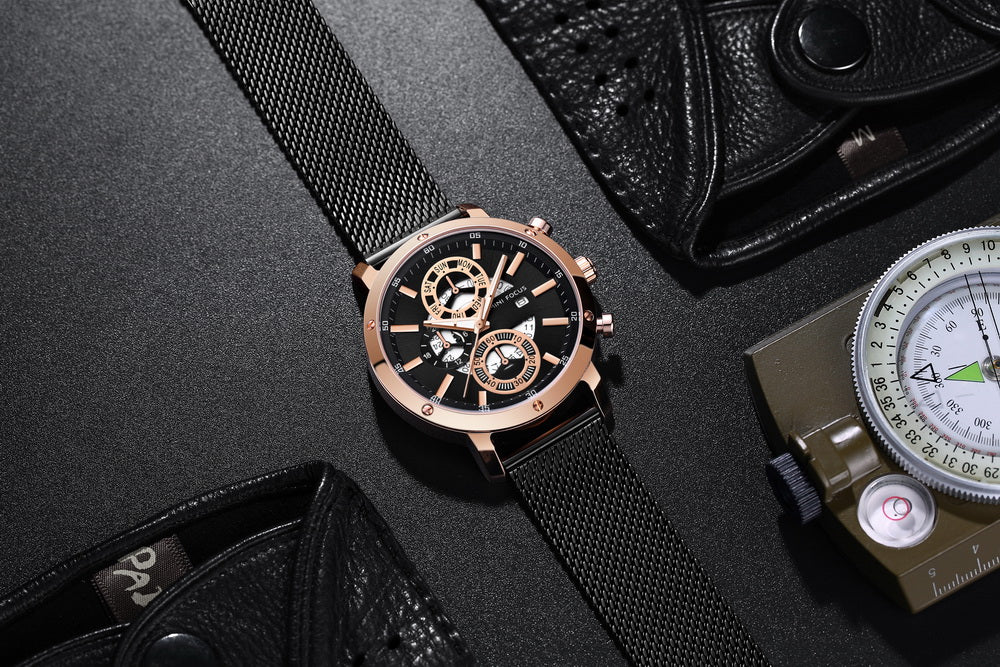 Rose Gold Black