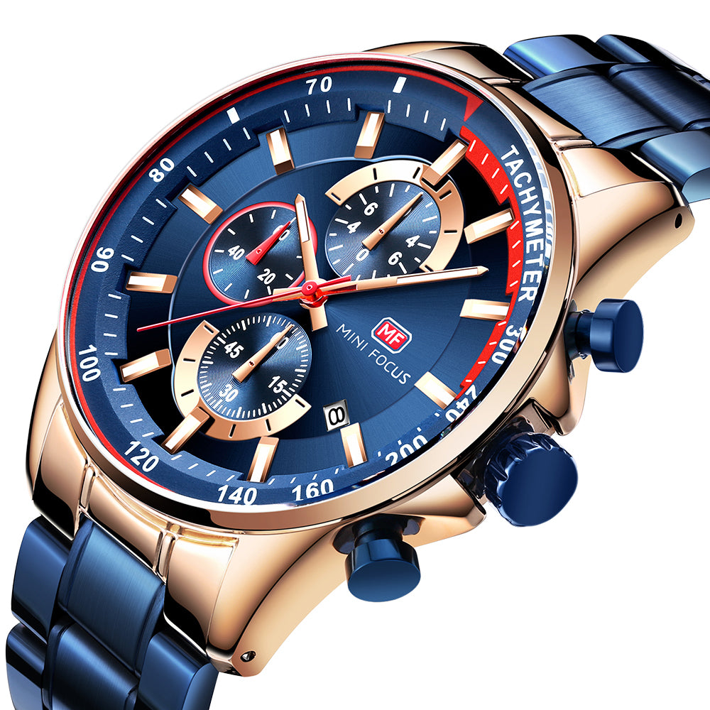 Rose Gold Blue
