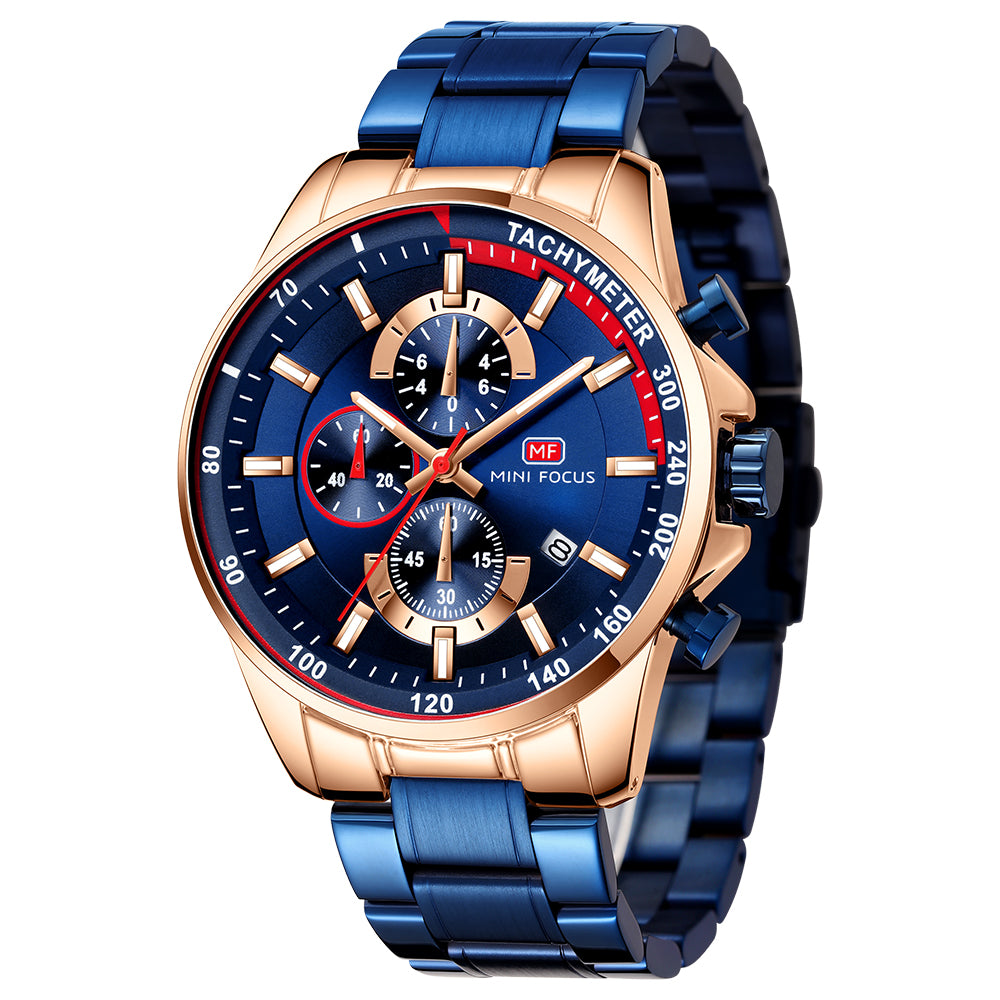 Rose Gold Blue