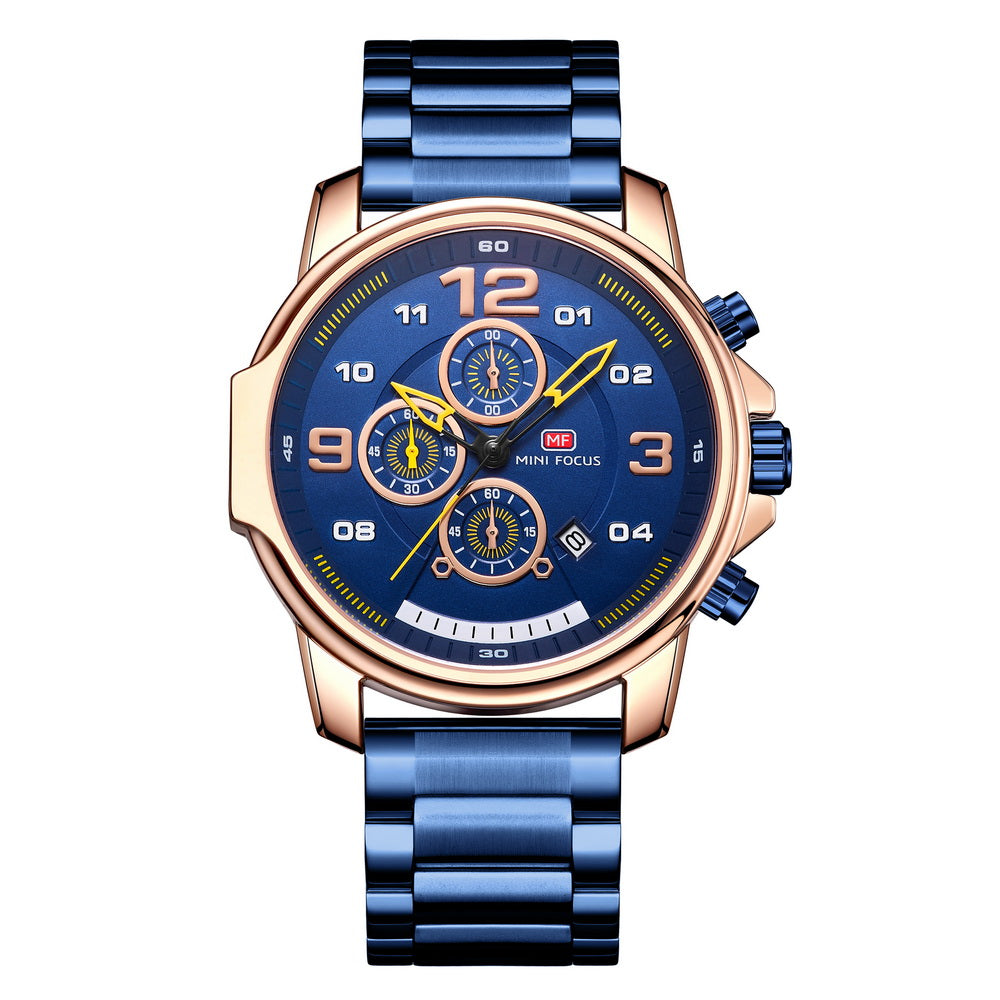 Rose Gold Blue