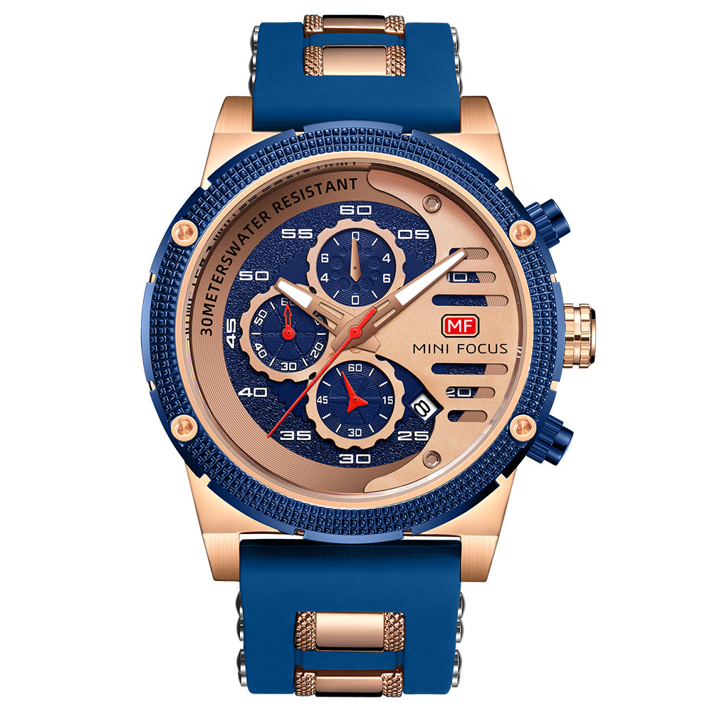 Rose Gold Blue