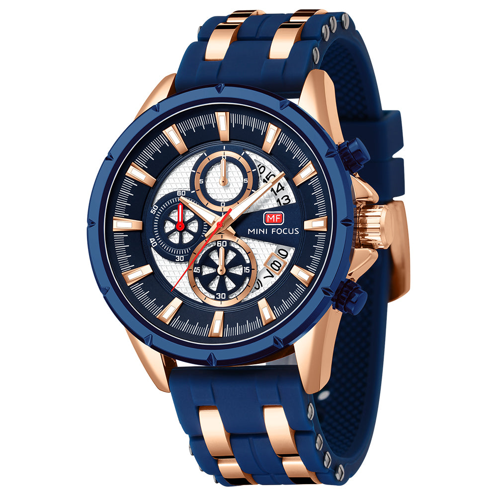 Rose Gold Blue