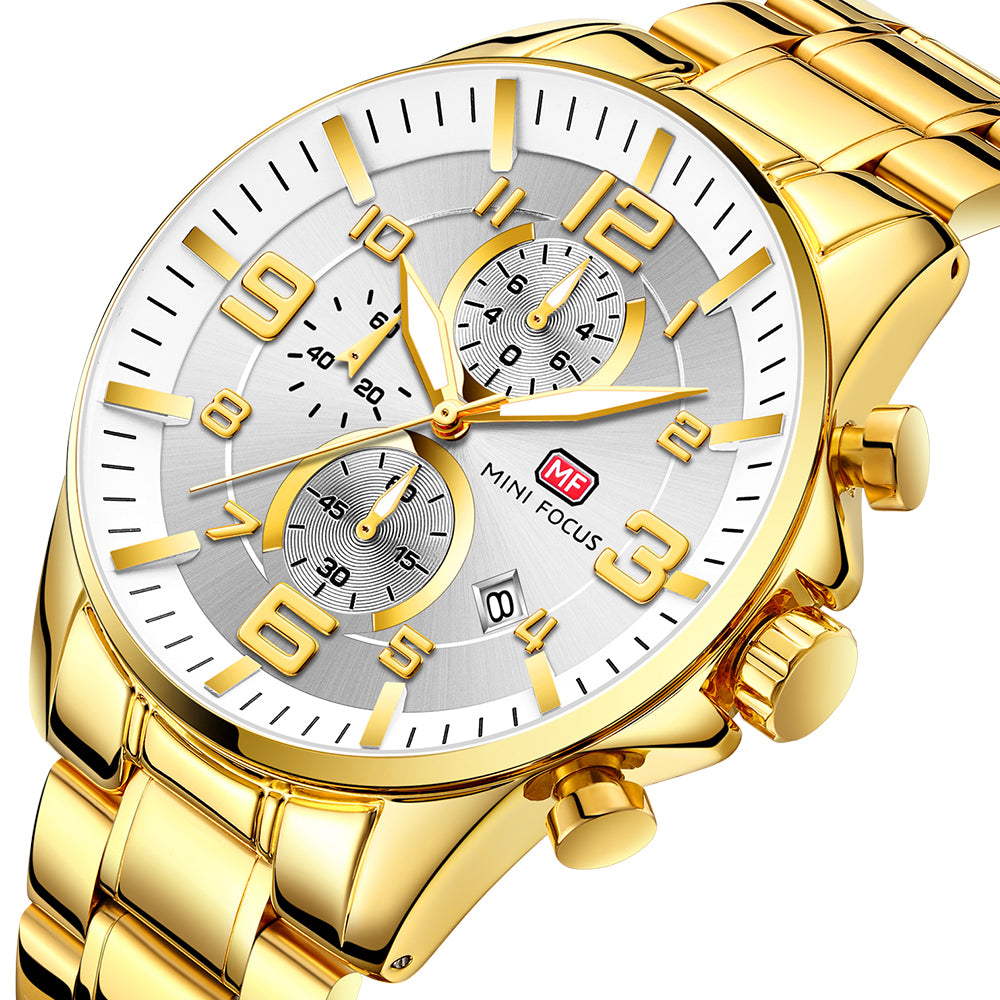 Gold White