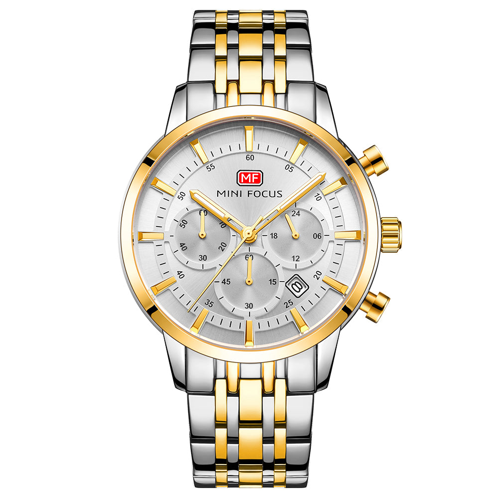 Silver Gold White
