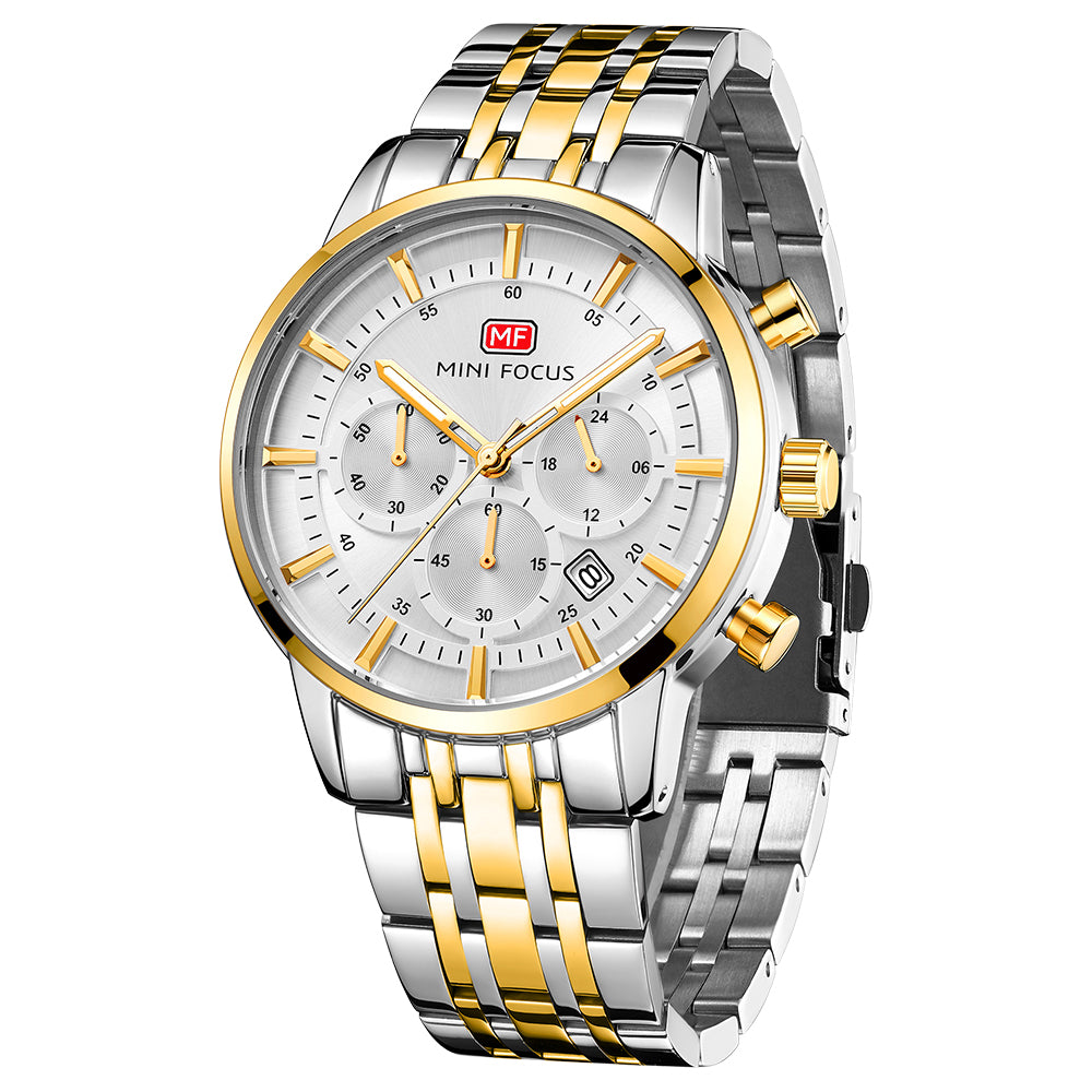 Silver Gold White