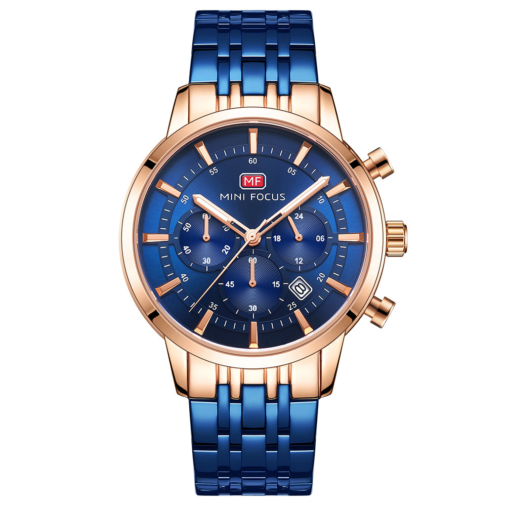 Rose Gold Blue