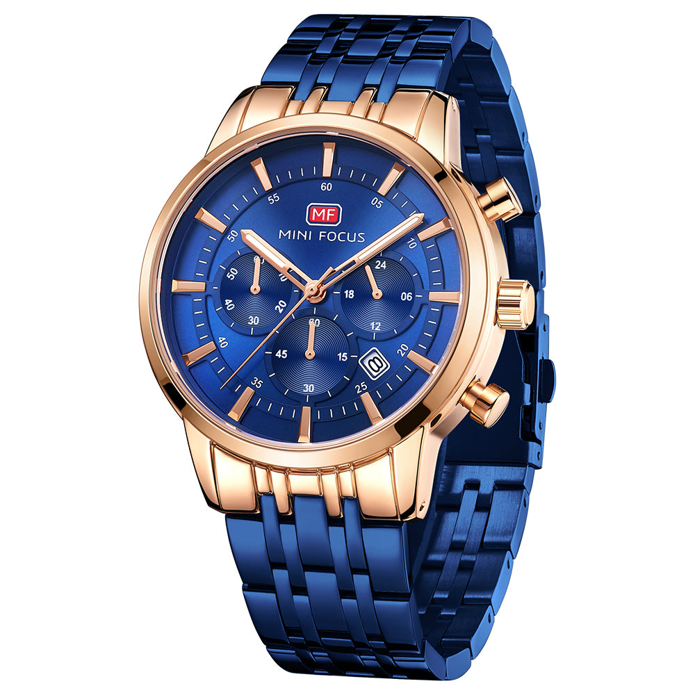 Rose Gold Blue