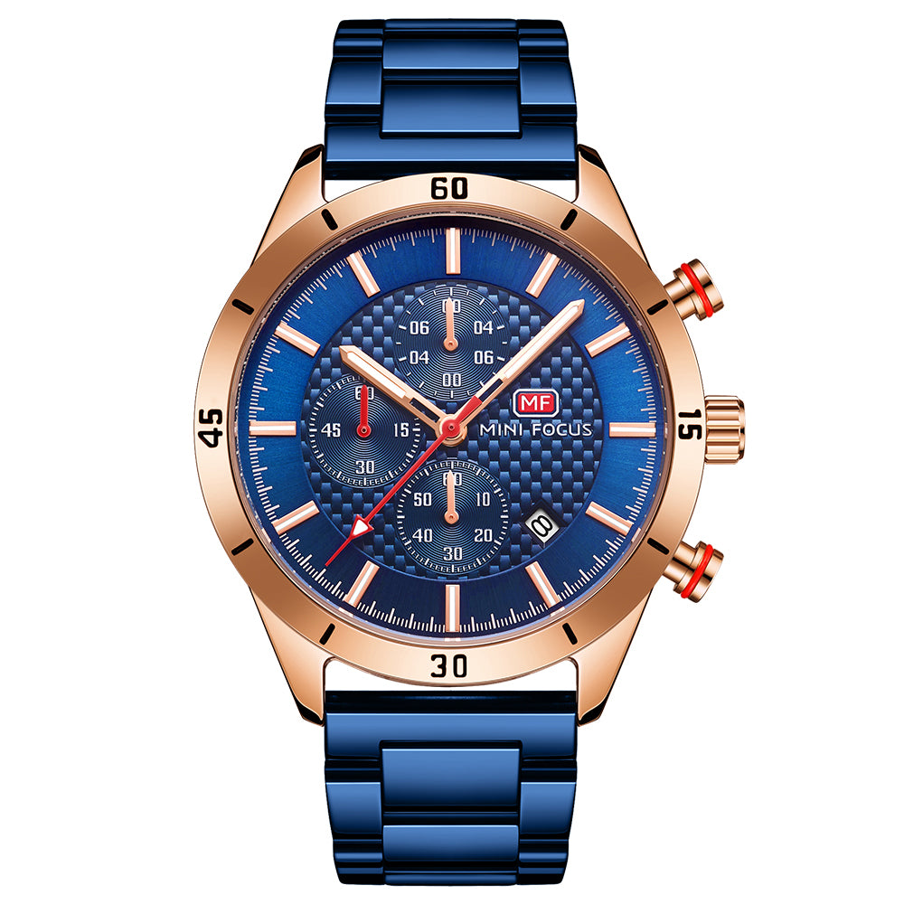 Rose Gold Blue