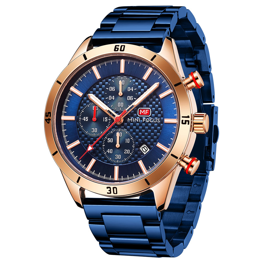 Rose Gold Blue