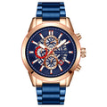 Rose Gold Blue