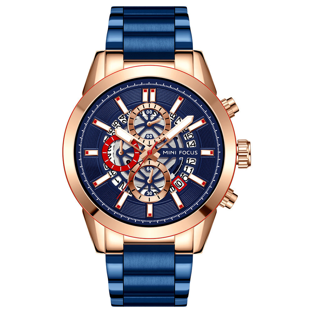Rose Gold Blue