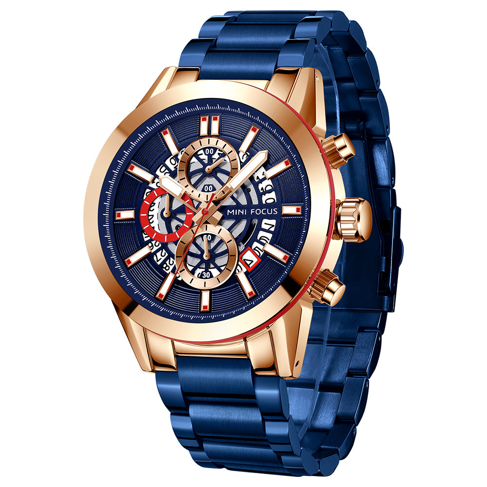 Rose Gold Blue