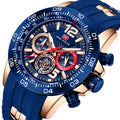 Rose Gold Blue