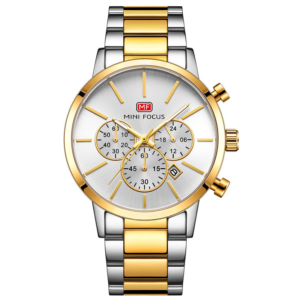 Silver Gold White