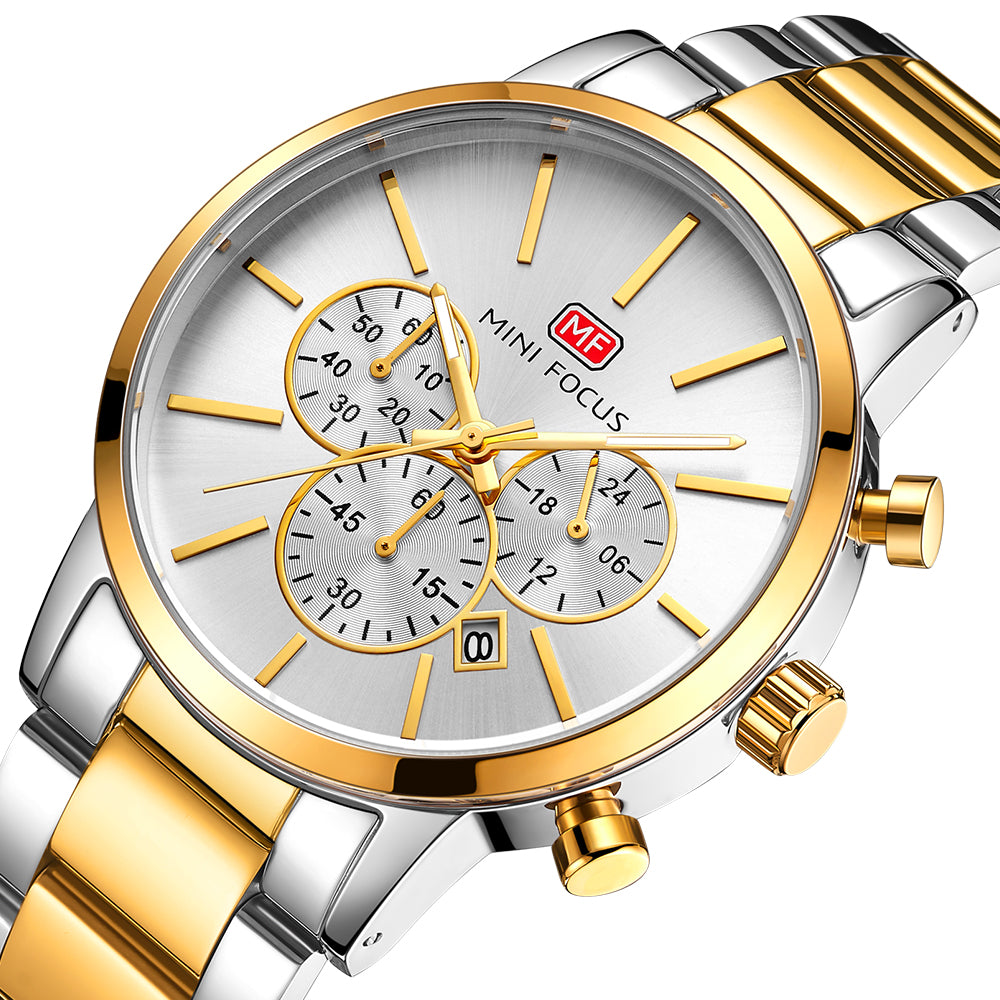 Silver Gold White