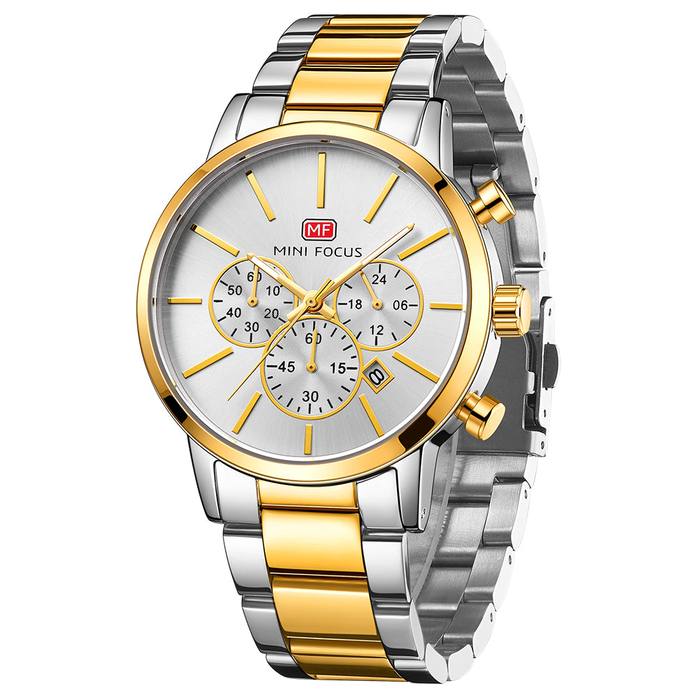 Silver Gold White