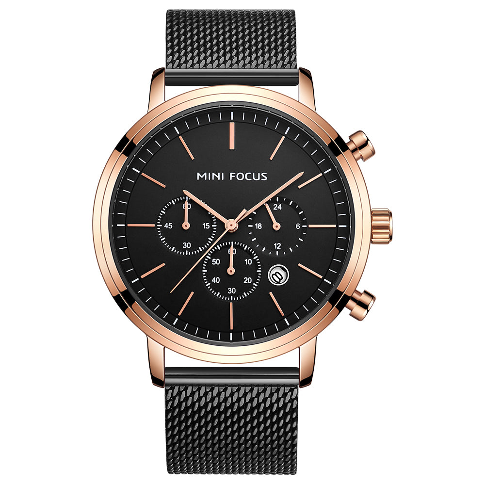 Rose Gold Black