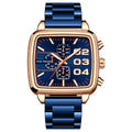Rose Gold Blue