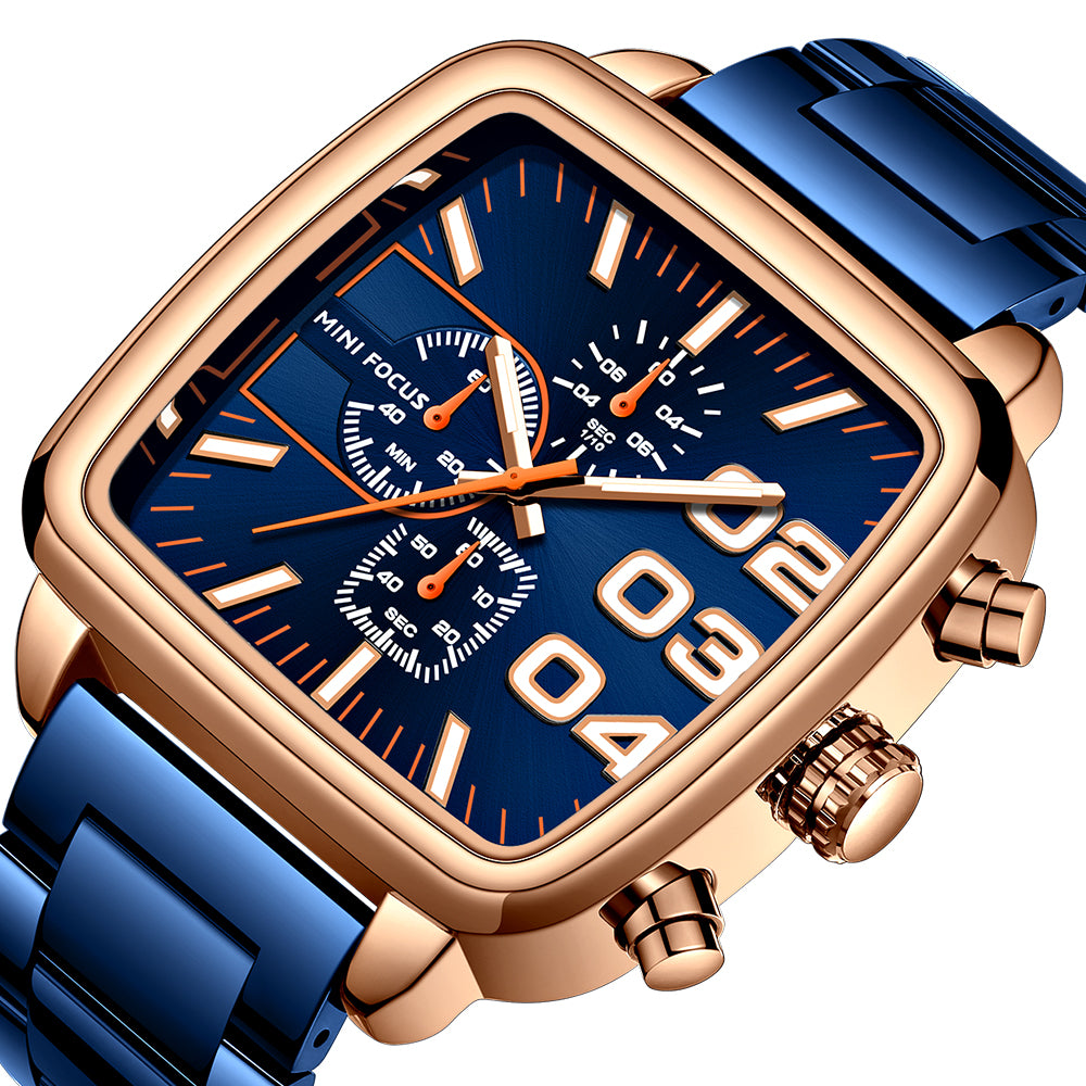 Rose Gold Blue