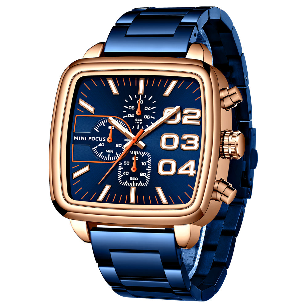 Rose Gold Blue
