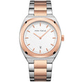 Silver Rose Gold White