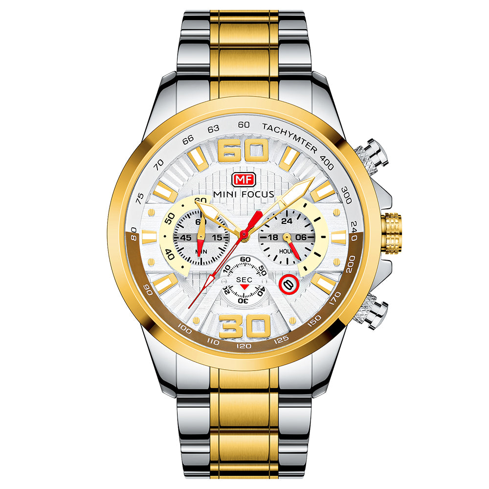 Gold Silver White