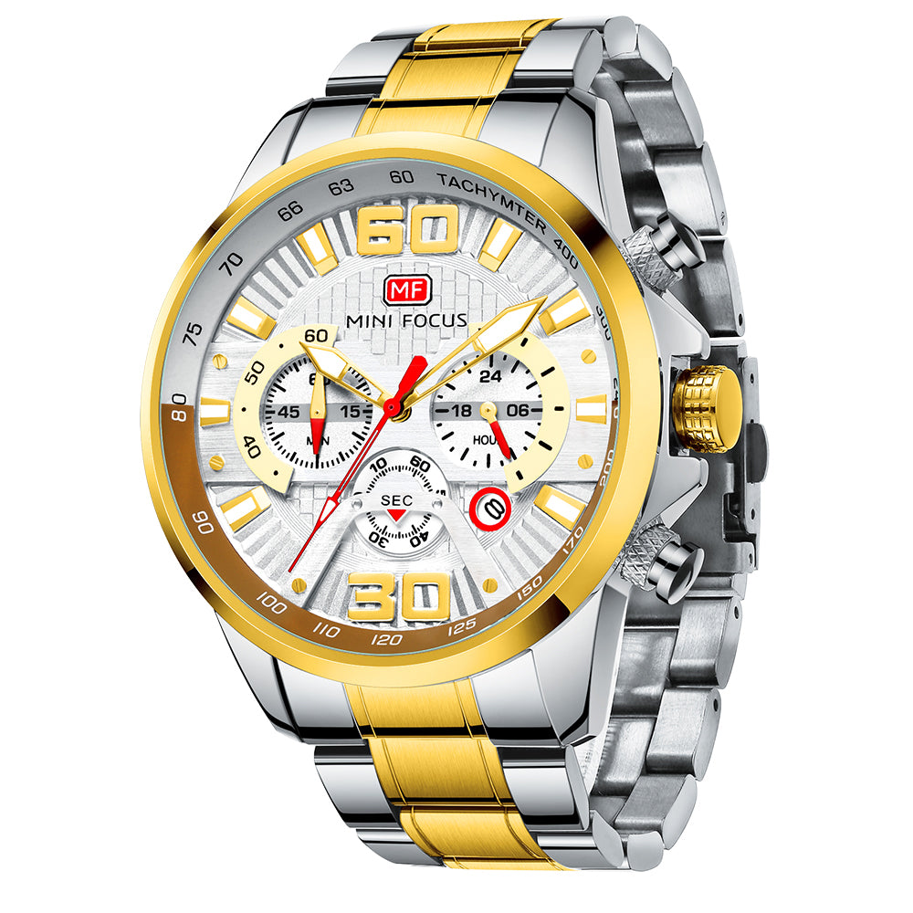 Gold Silver White