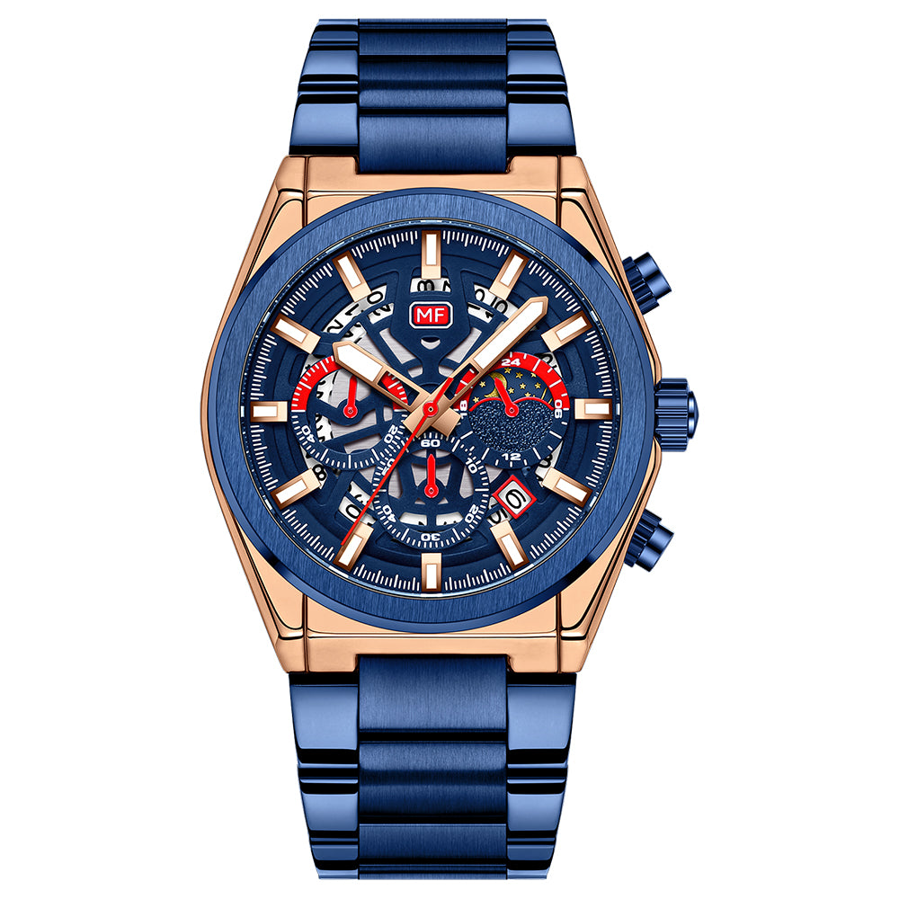 Rose Gold Blue