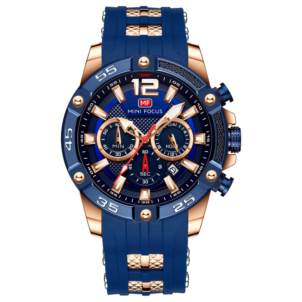 Rose Gold Blue