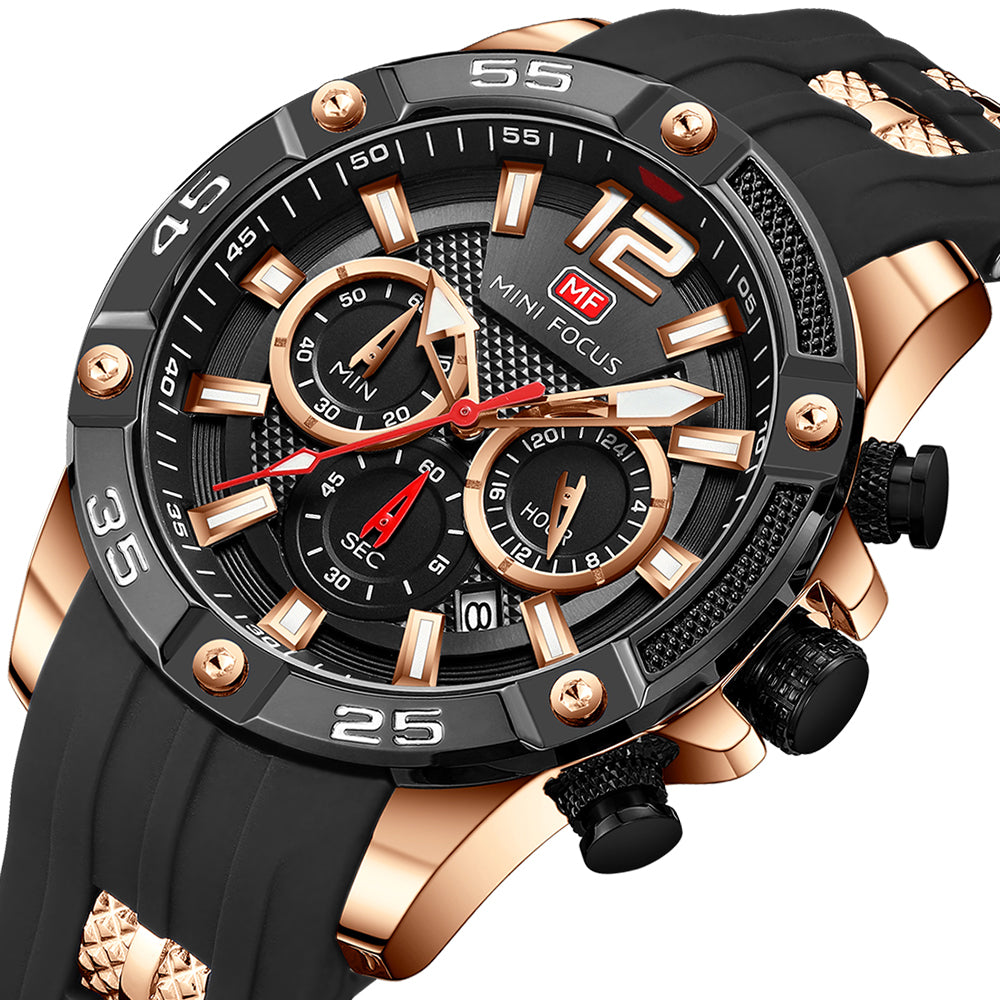 Rose Gold Black
