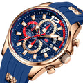 Rose Gold Blue