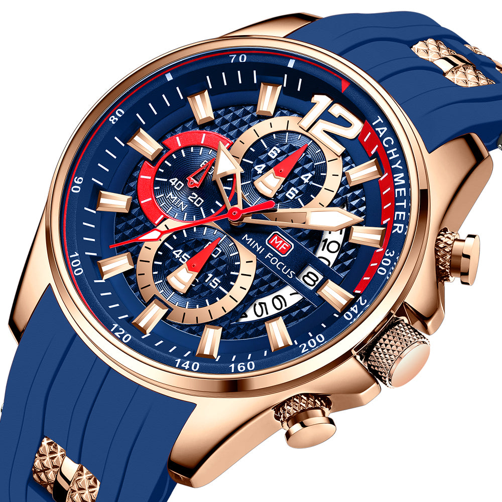 Rose Gold Blue