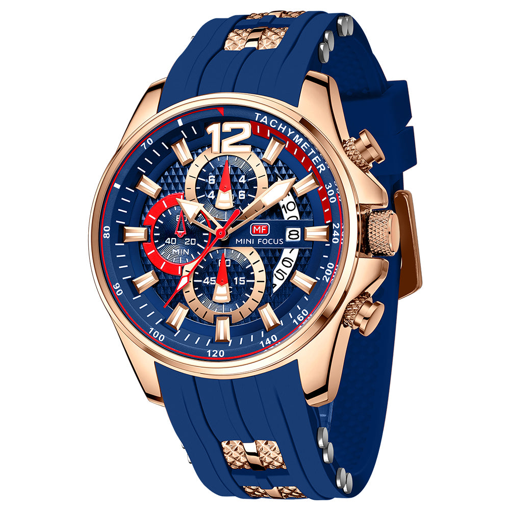 Rose Gold Blue