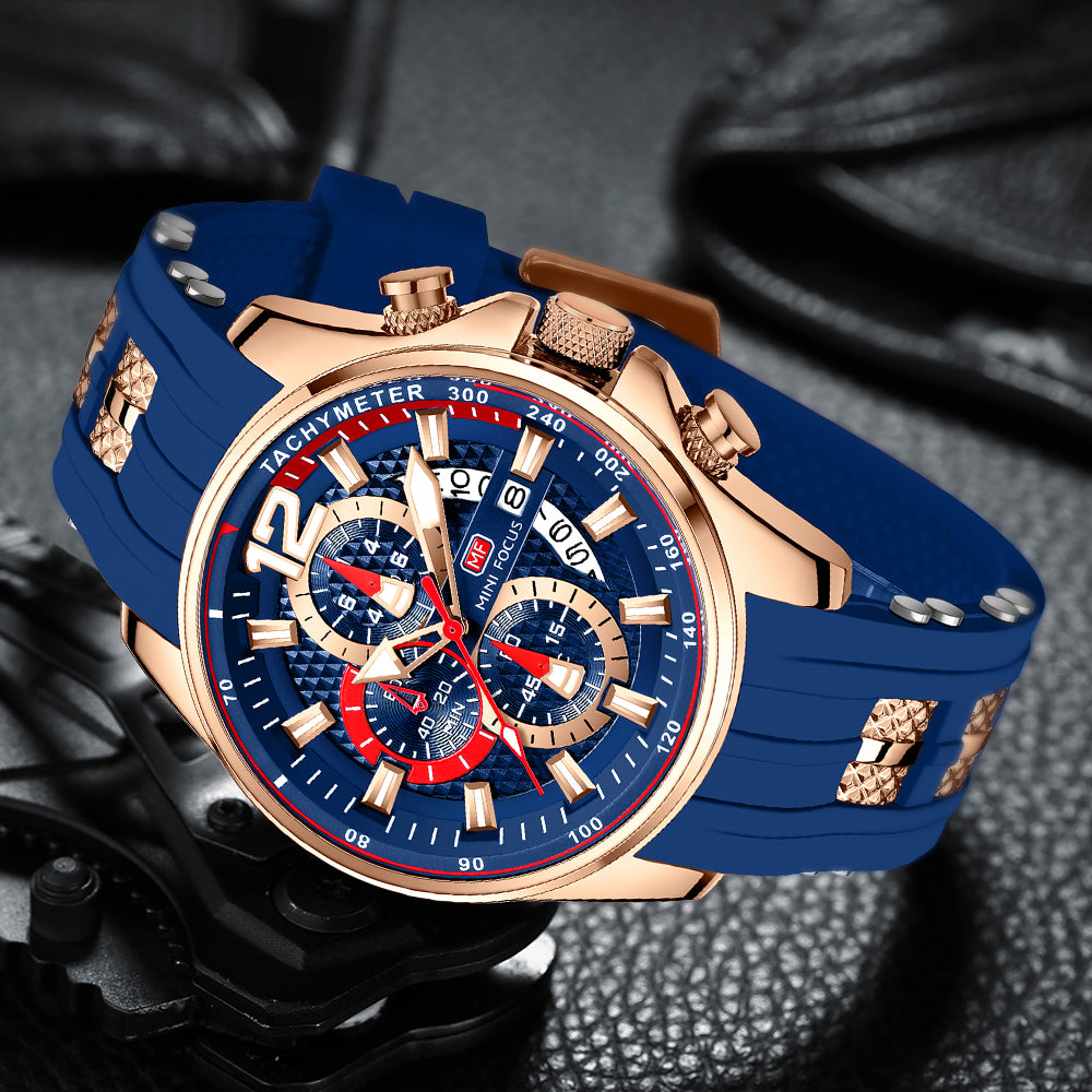 Rose Gold Blue