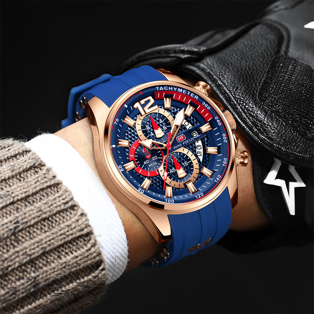 Rose Gold Blue
